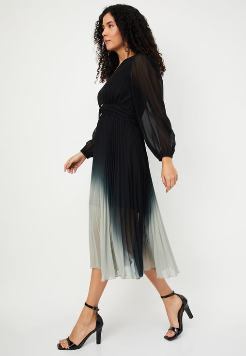 A-Line Midi Dress