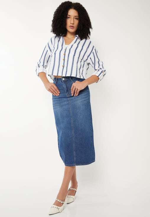 Sheer Chiffon Shirt