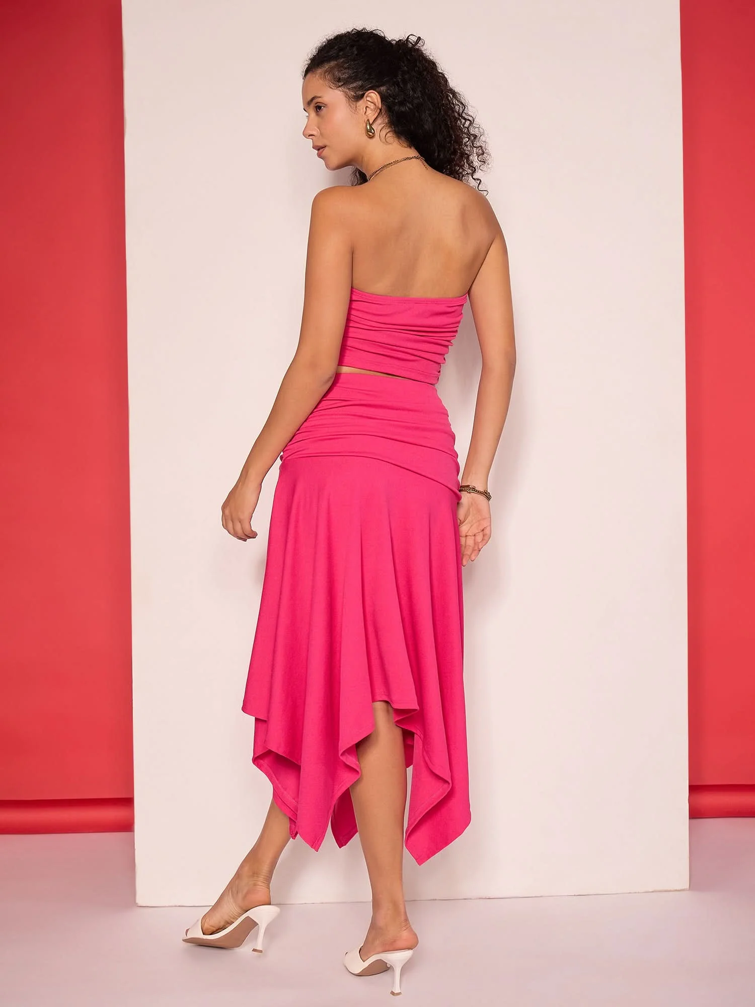 Satin Slip Skirt