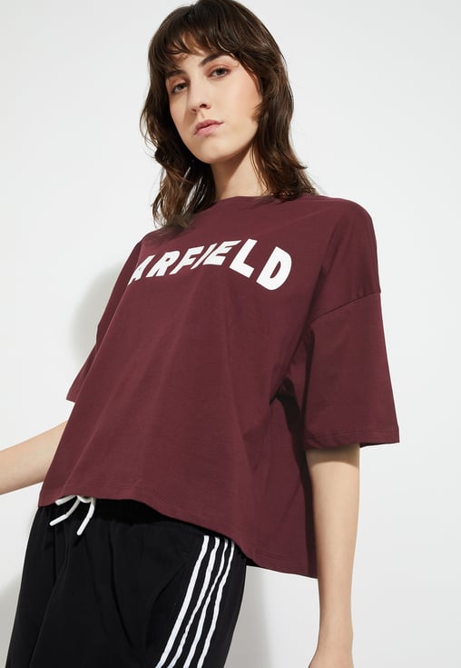 Printed Chiffon Top